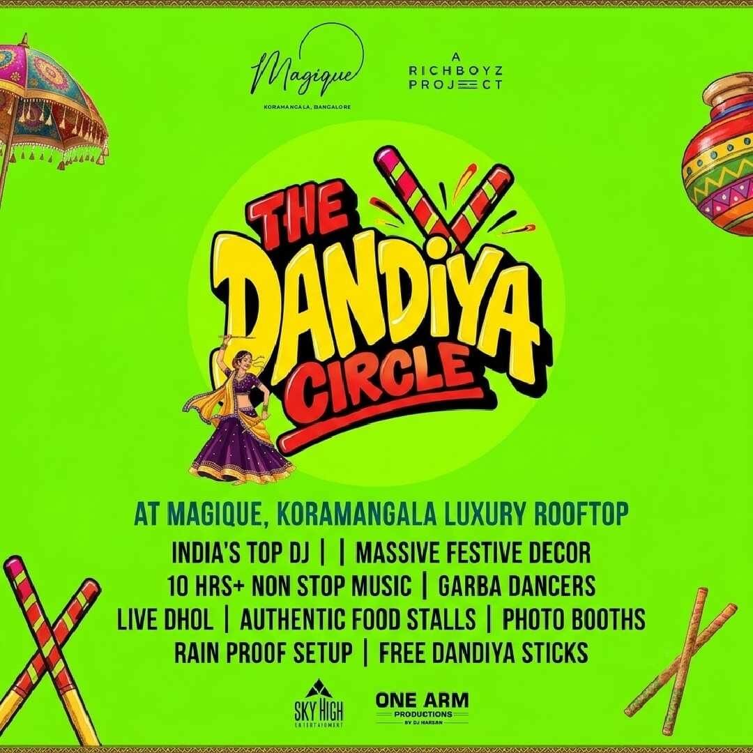 The Dandiya Circle At Koramangala | Magique 2026 in Bengaluru