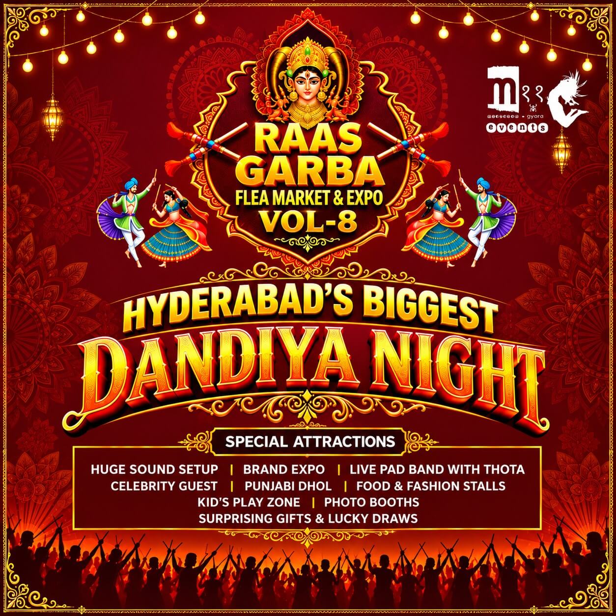 Raas Garba Flea Market & Brand Expo Vol - 8 in Hyderabad