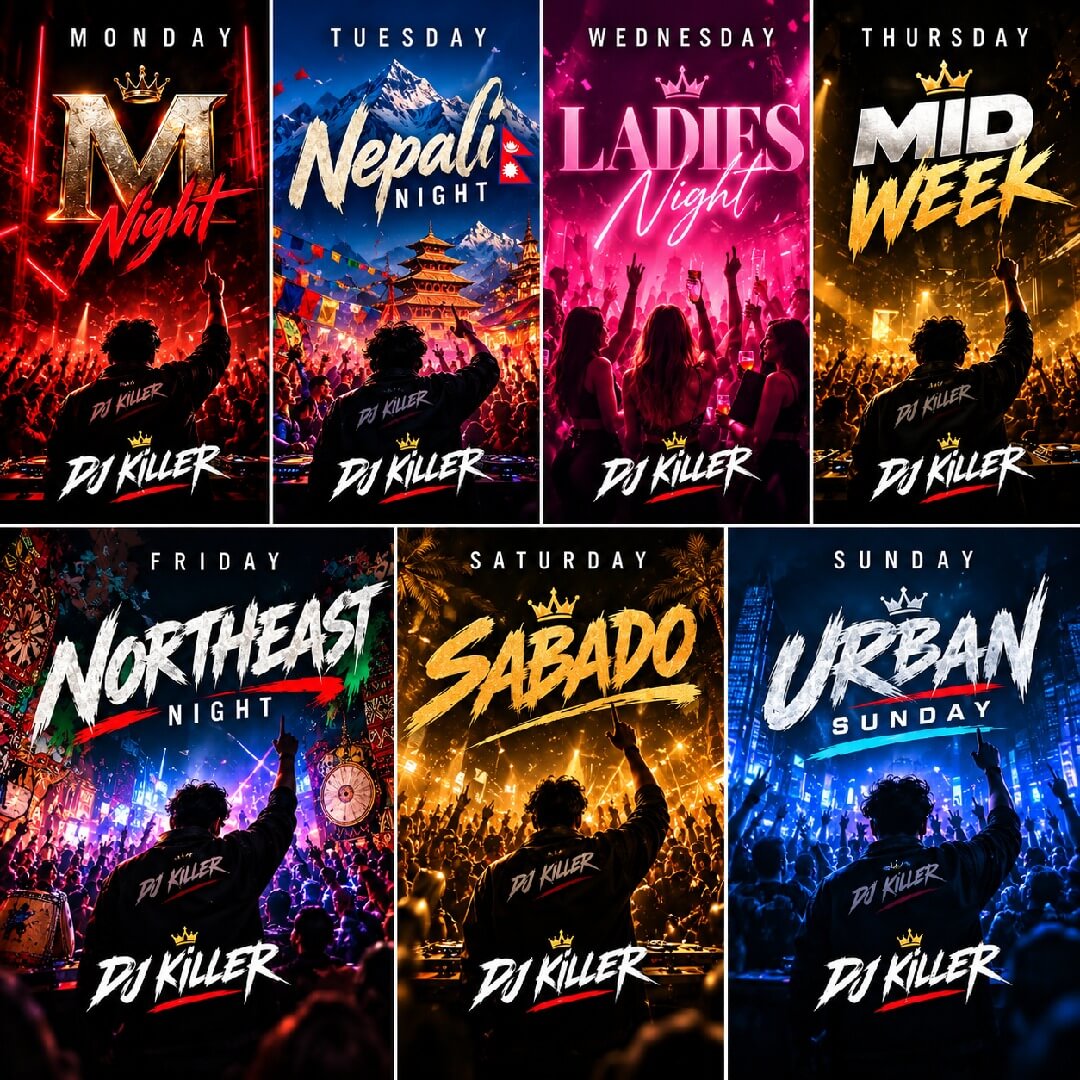 DJ Killer: 7 Nights, 7 Vibes in Bengaluru