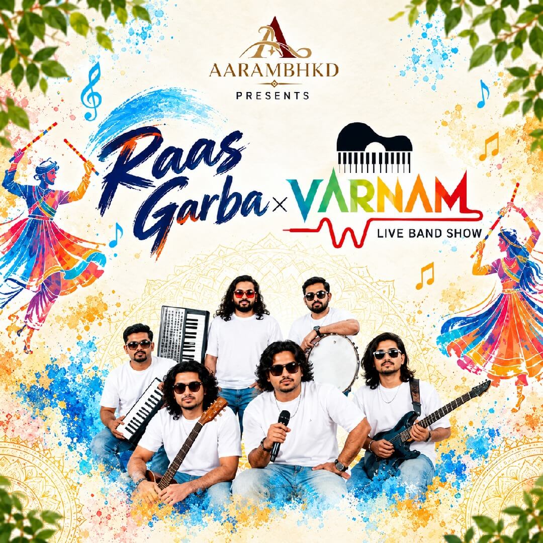 Raas Aarambh Dandiya Night 2026: Varnam Live band in Hyderabad