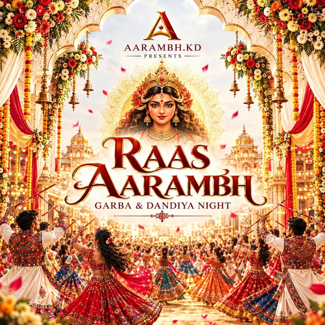 Raas Aarambh Garba & Dandiya Night 2026: Champapet in Hyderabad