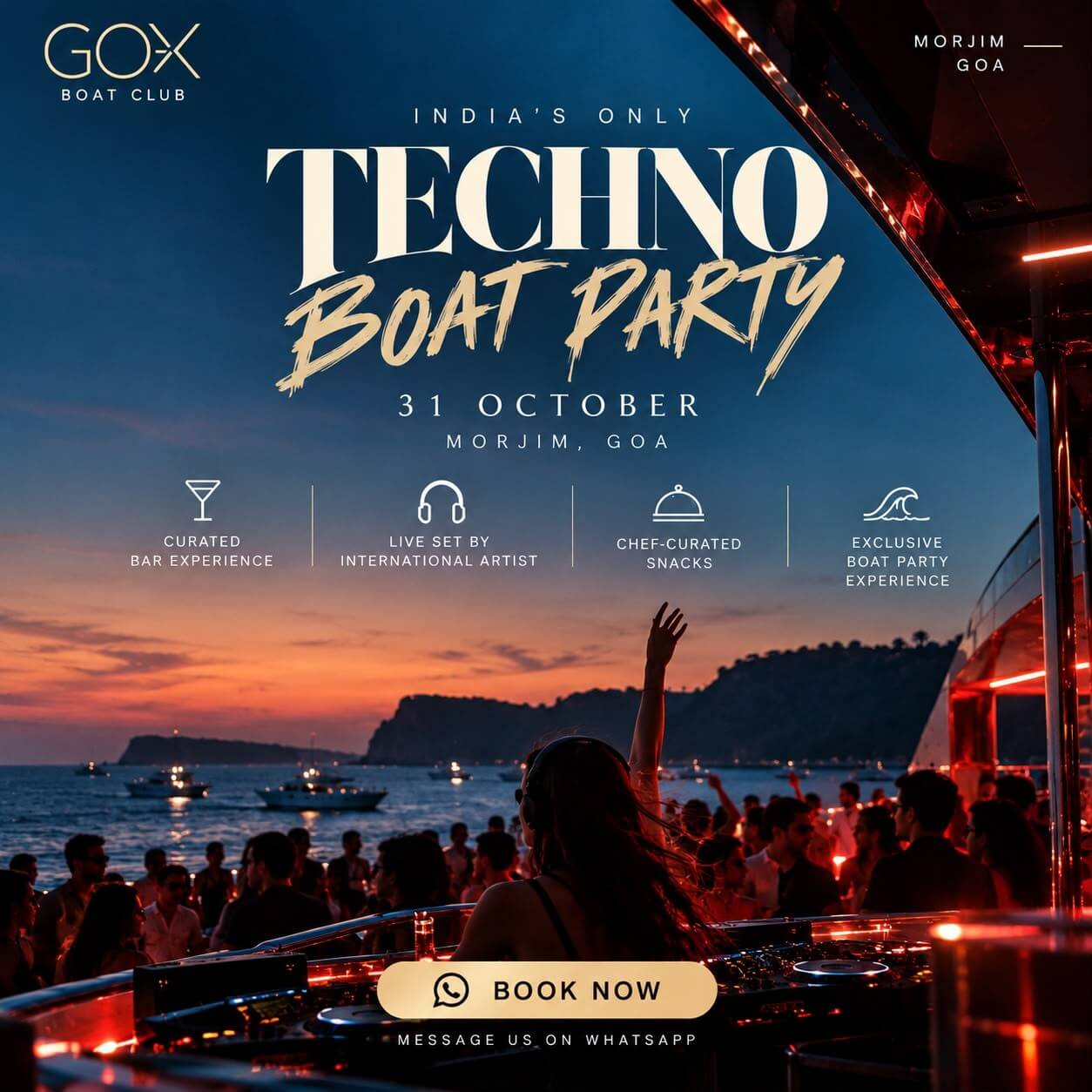 Dubai Style Boat Party